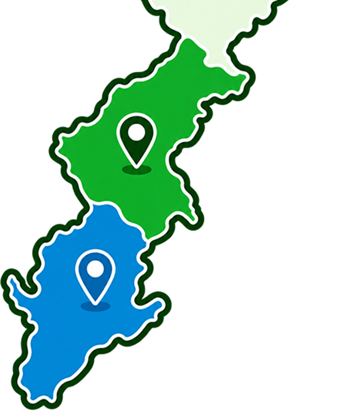 沖縄本島の中部・南部